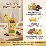 Dầu Dưỡng Thể Palmer's Cocoa Butter Formula Soothing Oil – Dầu Dưỡng Ẩm Da Khô Ngứa Cho Bà Bầu, Giảm Ngứa Rạn Da Từ Mỹ thành phần