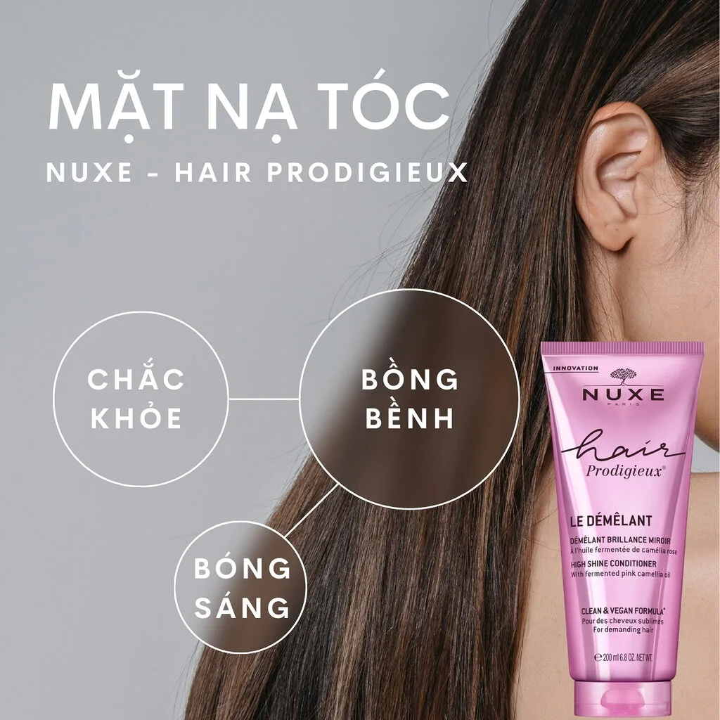 Dầu Gội Phục Hồi Tóc NUXE Hair Prodigieux High Shine Shampoo