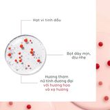 Kết cấu hạt biospheres chứa tinh dầu cam trong dầu gội René Furterer Tonucia