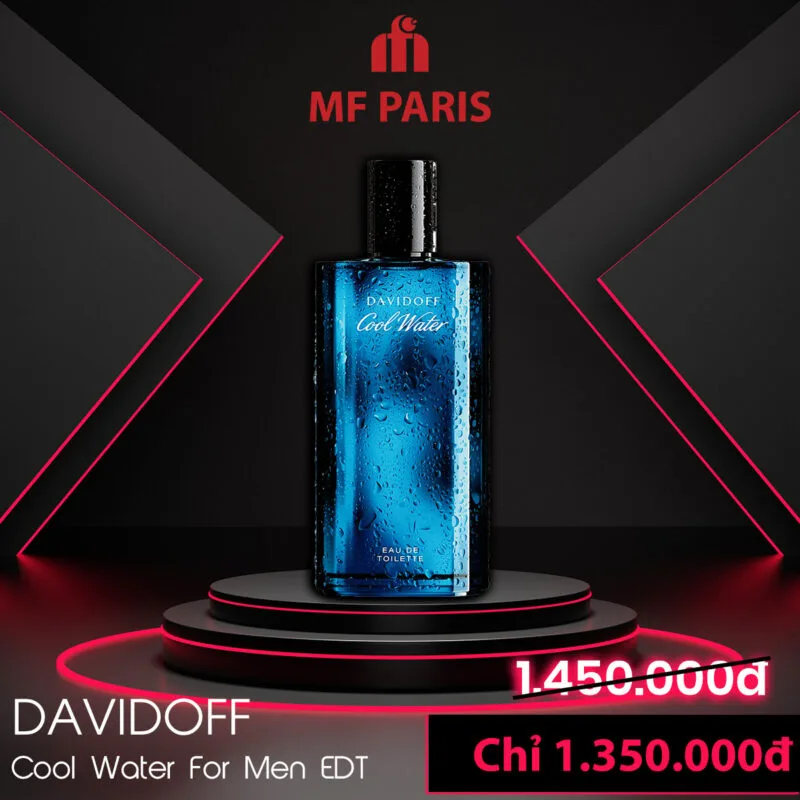 Nước hoa nam chính hãng giá rẻ davidoff cool water