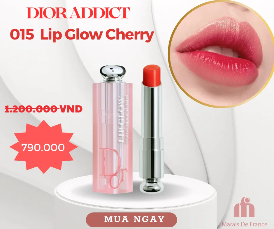 Dior Addict 015 Lip Glow Cherry