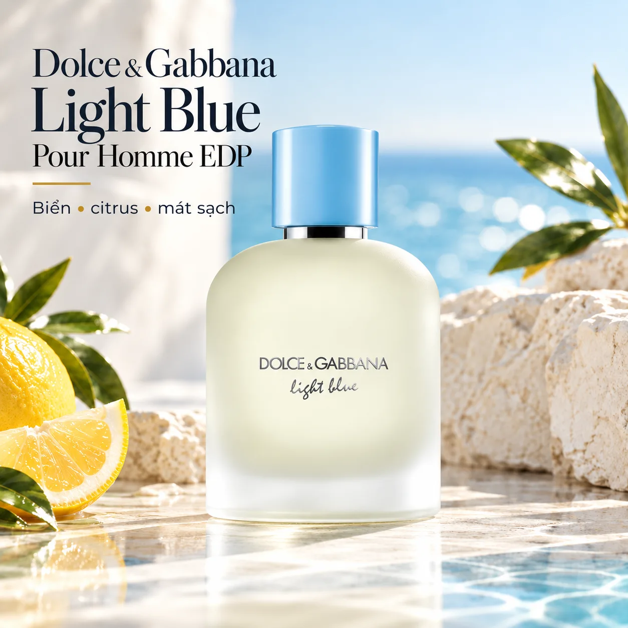 Dolce Gabbana Light Blue Pour Homme EDP cho mùa hè