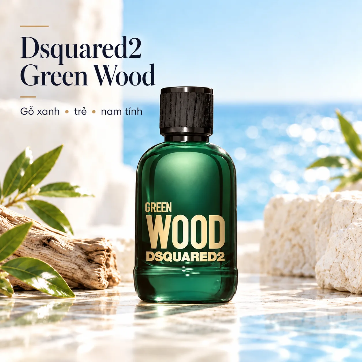Nước hoa nam Dsquared2 Green Wood Pour Homme