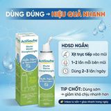 Dung Dịch Actisoufre Lưu Huỳnh & Muối Khoáng Trị Viêm Mũi Họng Mạn Tính Cách Dùng