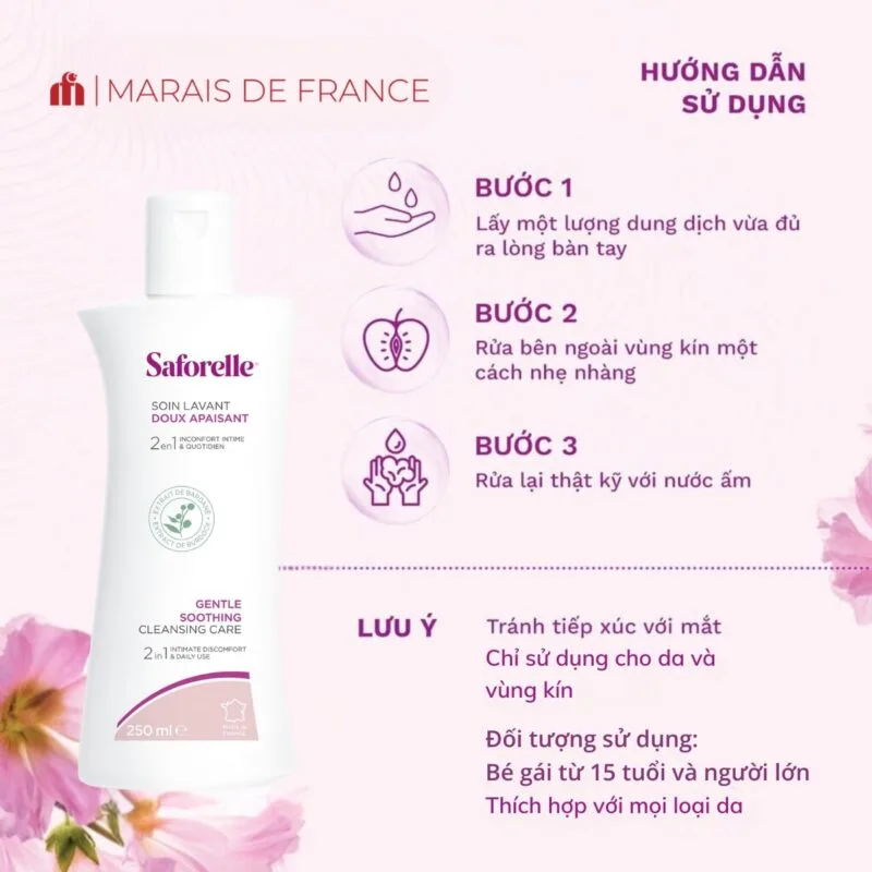 Saforelle Soin Lavant Doux