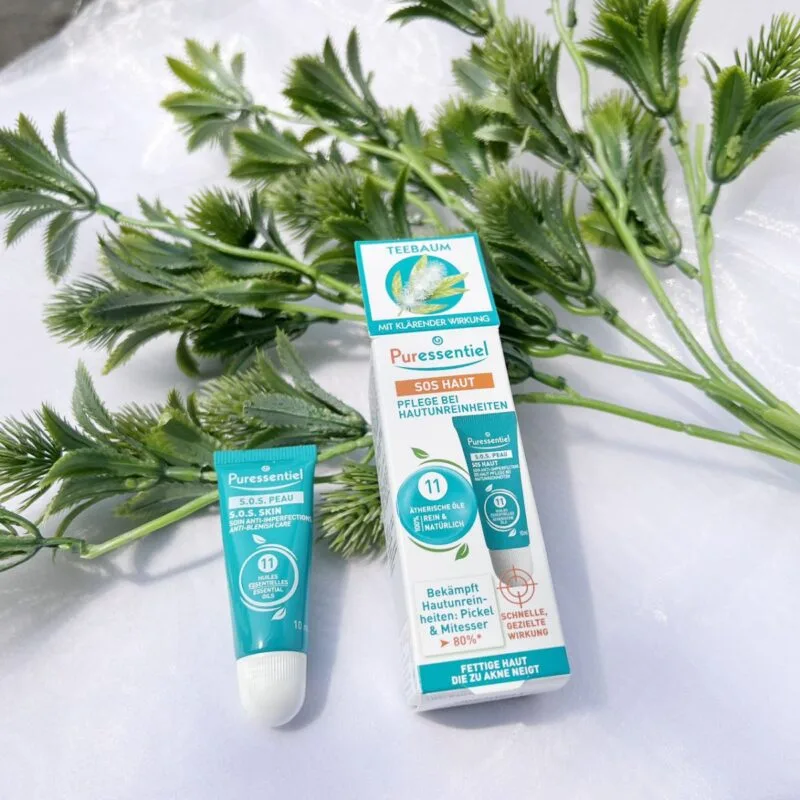 Gel Giảm Mụn Mờ Sẹo Thâm Puressentiel SOS Peau 10ml