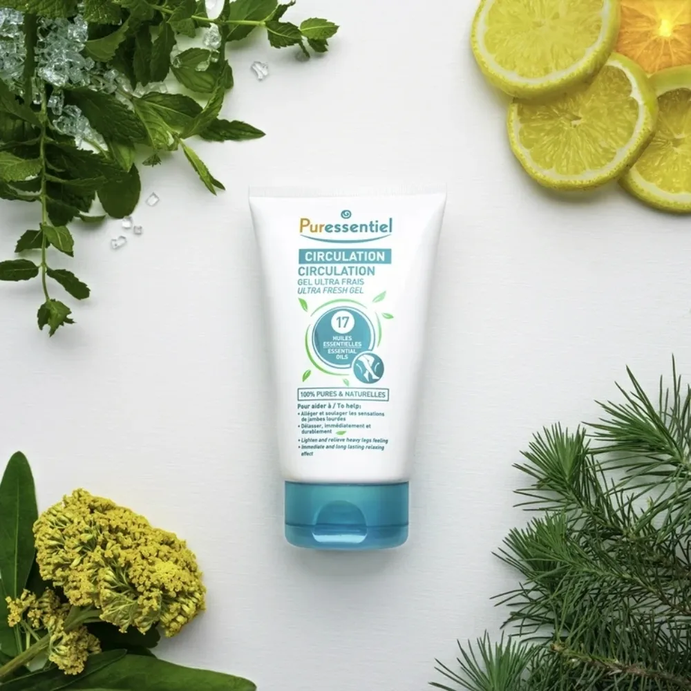 Gel Hỗ Trợ Giảm Suy Giãn Tĩnh Mạch Puressentiel Circulation Ultra Fresh Gel