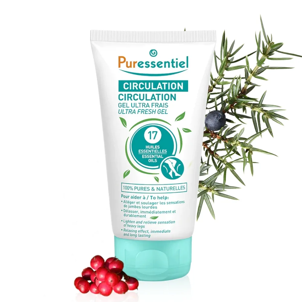 Gel Hỗ Trợ Giảm Suy Giãn Tĩnh Mạch Puressentiel Circulation Ultra Fresh Gel