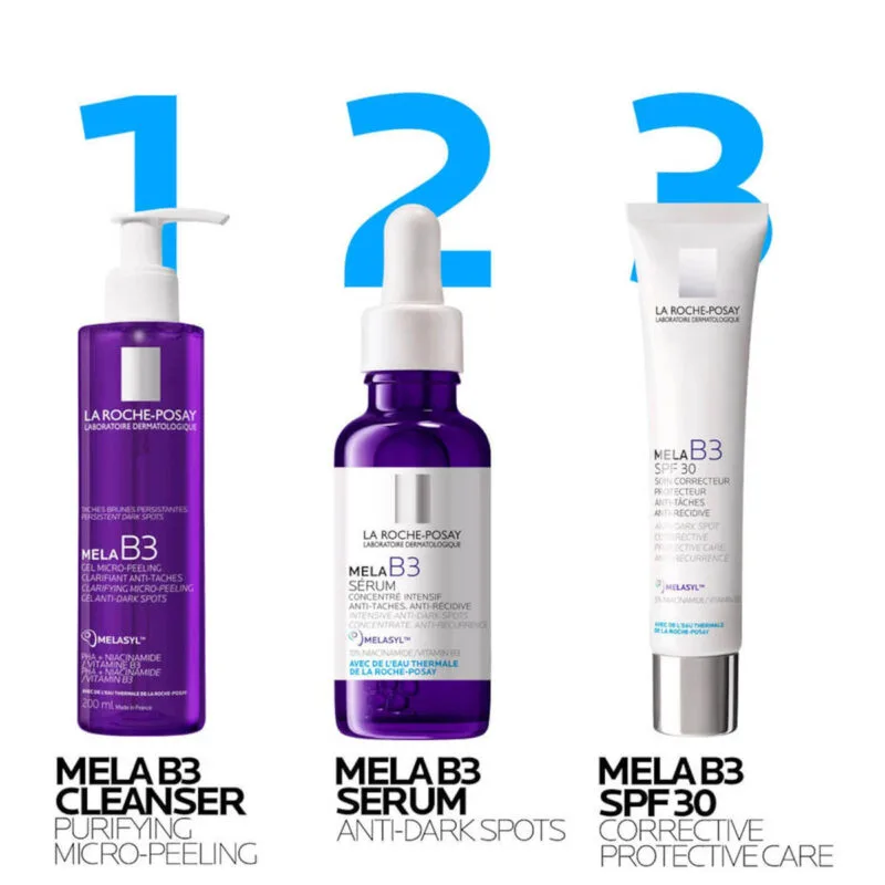 Gel Rửa Mặt Tẩy Tế Bào Chết La Roche Posay Mela B3