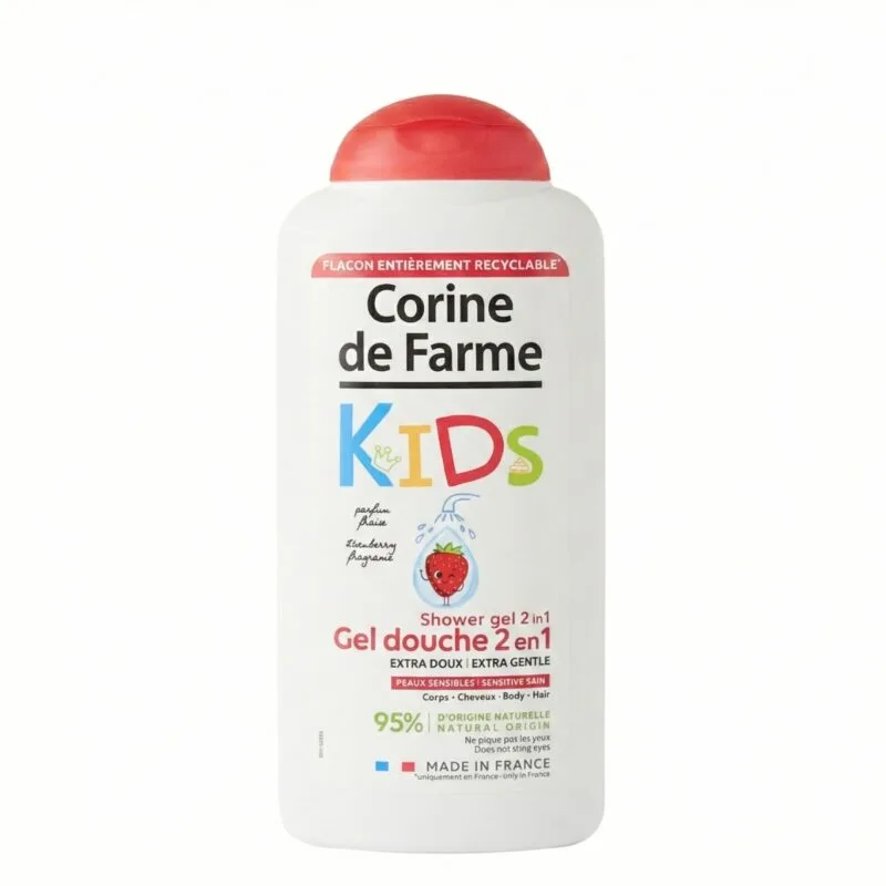 Gel tắm 2 trong 1 cho bé Corine de Farme