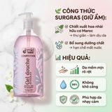 Gel Tắm Hữu Cơ MKL Cosm'Ethik Jasmin Bio Du Maroc – Sữa Tắm Pháp Hương Hoa Nhài Maroc Dịu Nhẹ Cho Da Khô & Nhạy Cảm thành phần