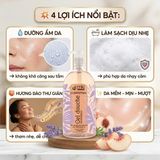 Gel Tắm Hữu Cơ MKL Cosm'Ethik Surgras Pêche Blanche Bio de Provence – Sữa Tắm Pháp Mùi Đào Trắng Dịu Nhẹ Cho Da Khô & Nhạy Cảm lợi ích