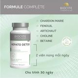 Giải Độc Gan Biocyte Hepato Detox 60 viên