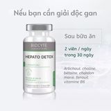 Giải Độc Gan Biocyte Hepato Detox 60 viên
