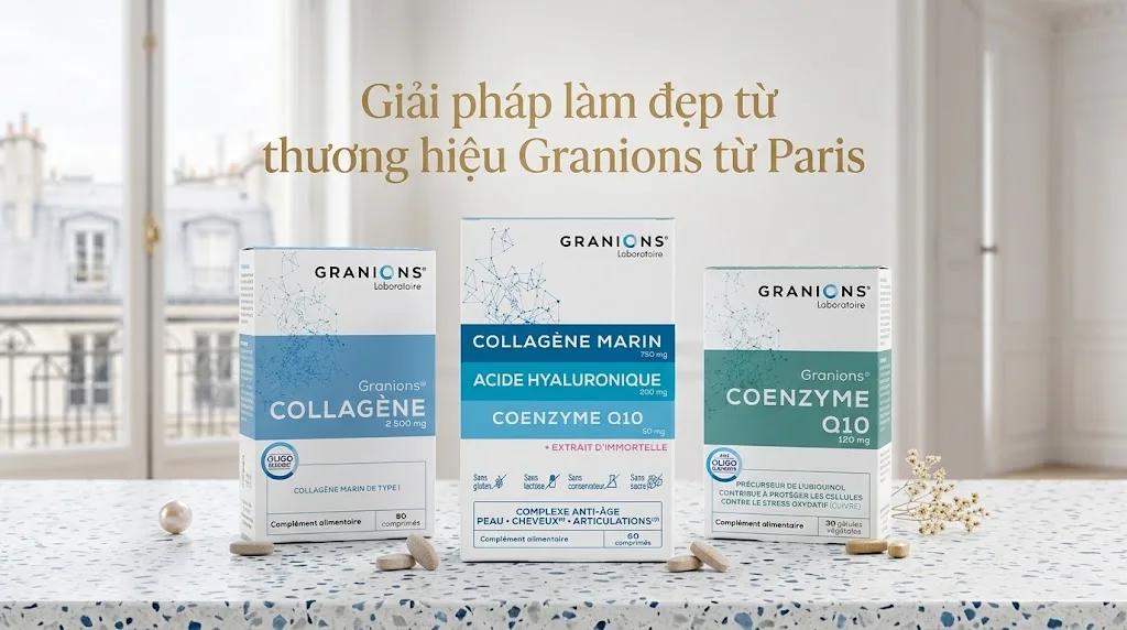 Giải pháp làm đẹp Granions của pháp