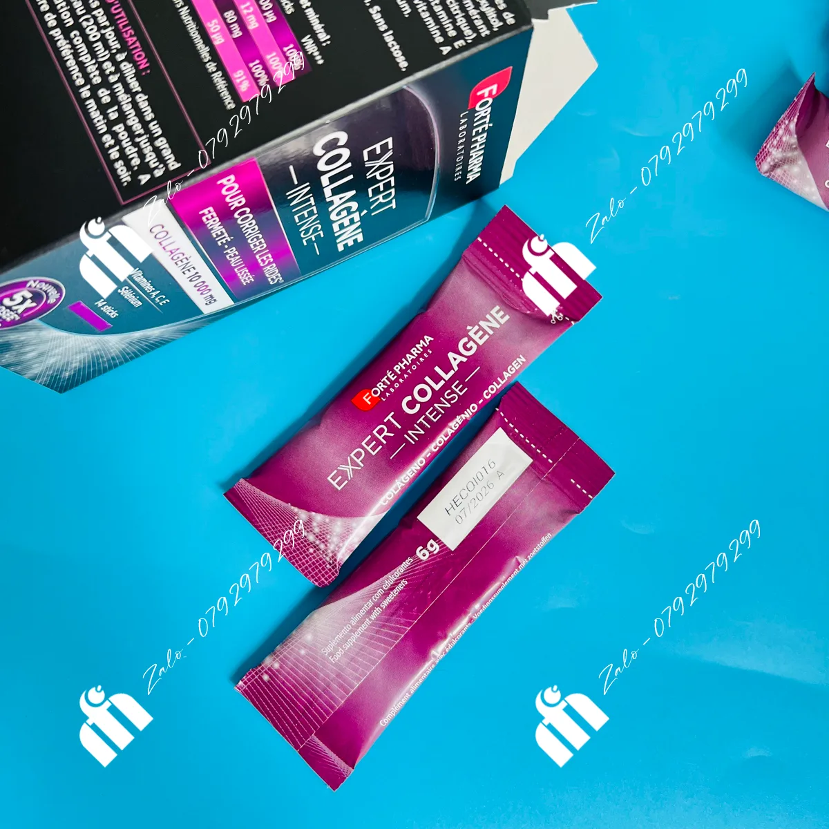 Gói Bổ Sung Collagen Forté Pharma Expert Collagen Intense 2x14 Ảnh Thực Tế