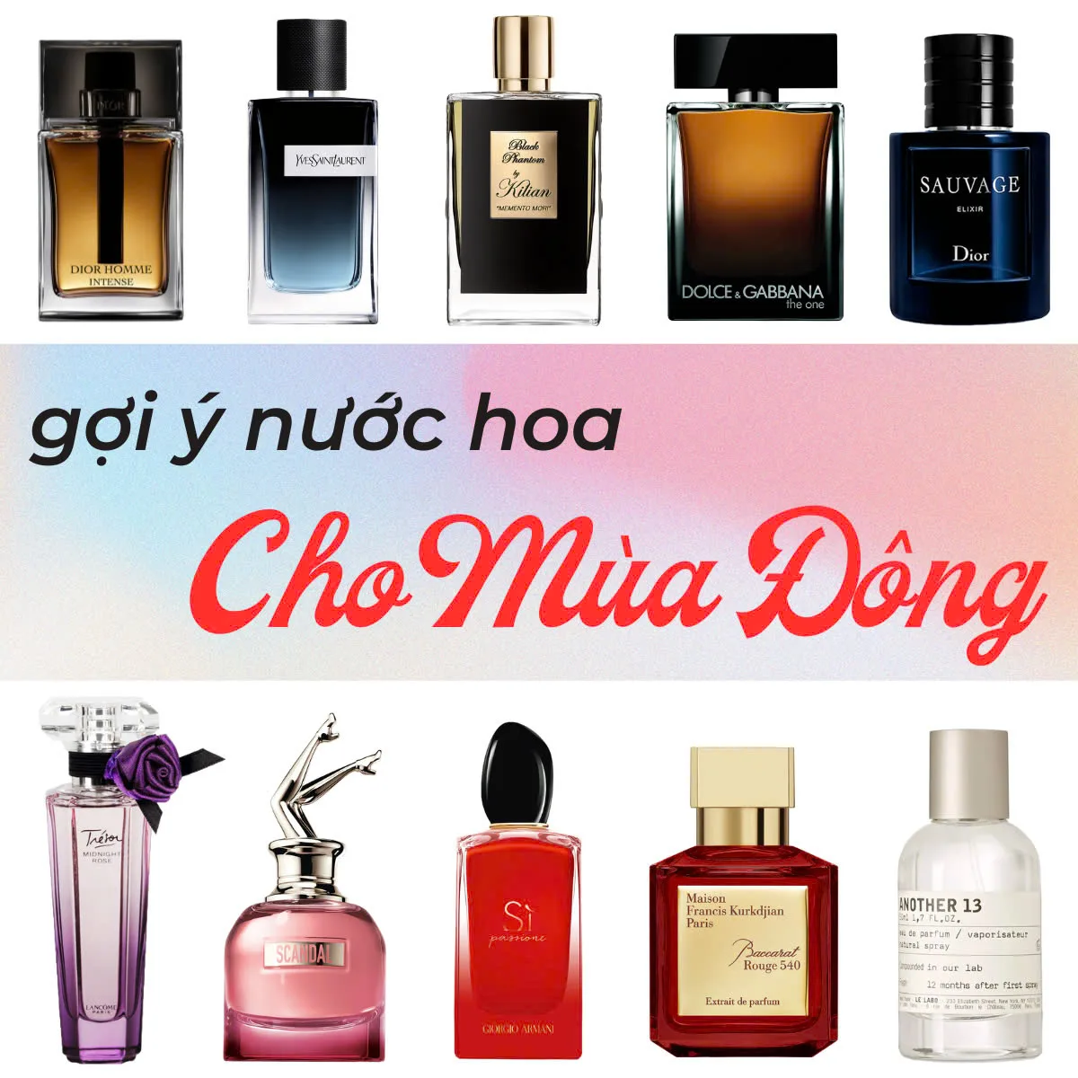 Gợi ý nước hoa mùa hè