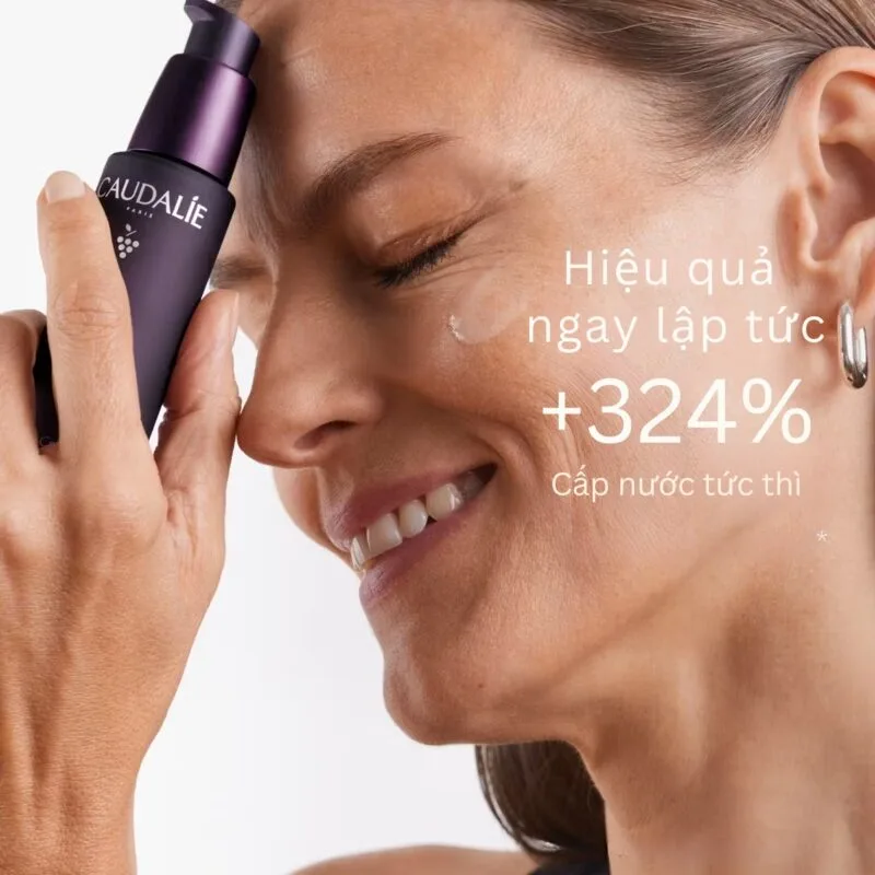 Hiệu Quả Serum Chống Lão Hóa Caudalie Premier Cru