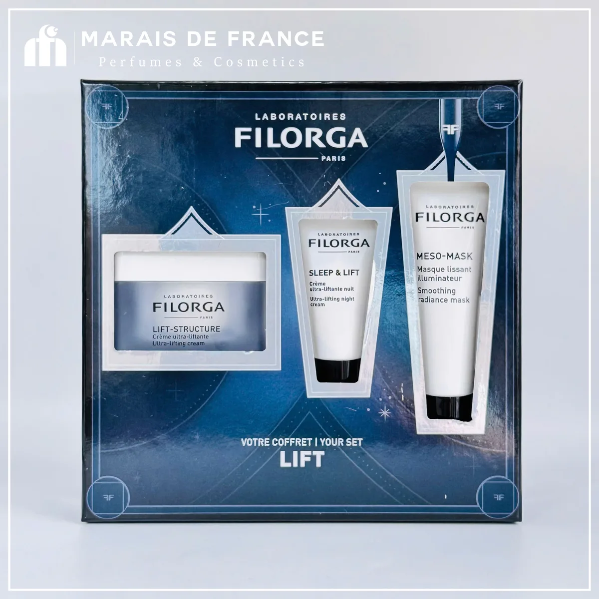 Hộp Quà Filorga Lift Routine, Nâng Cơ, Săn Chắc, Làm Sáng Chính Hãng