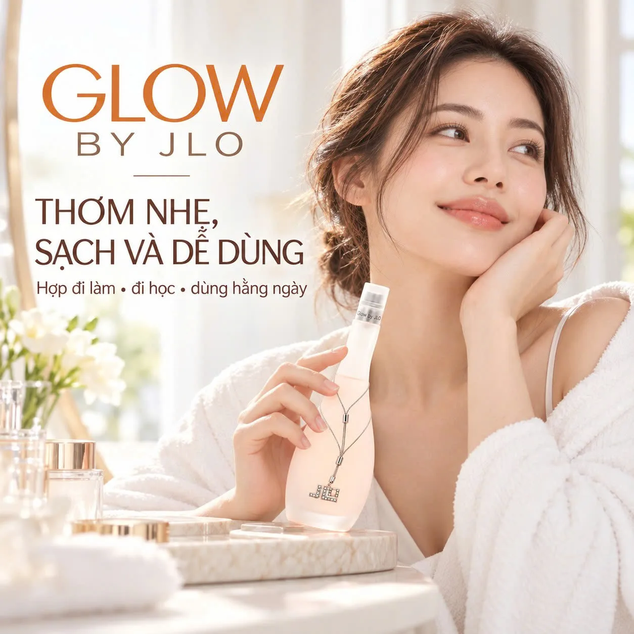 Jennifer Lopez Glow phù hợp sử dụng mỗi ngày