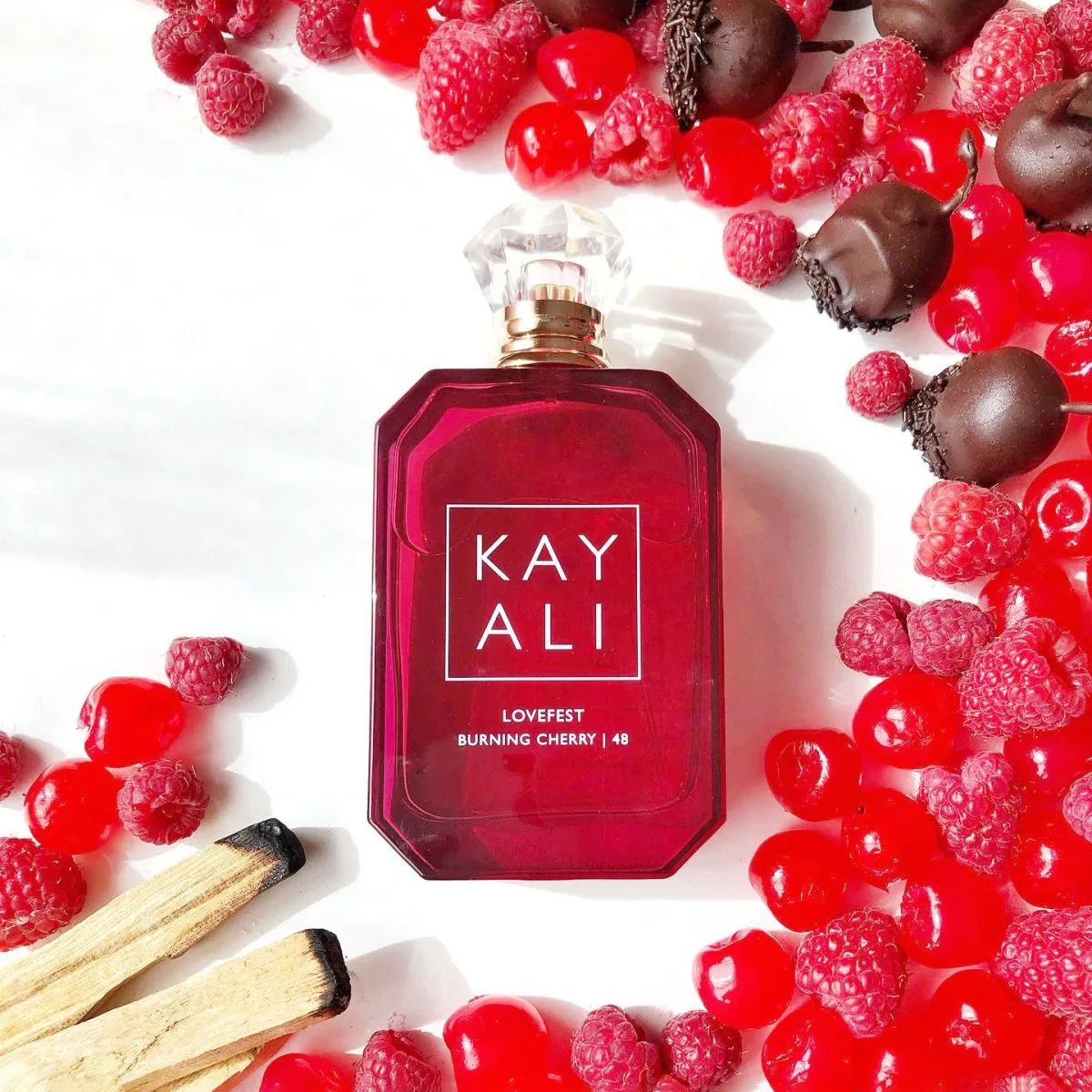 Kayali Lovefest Burning cherry 48