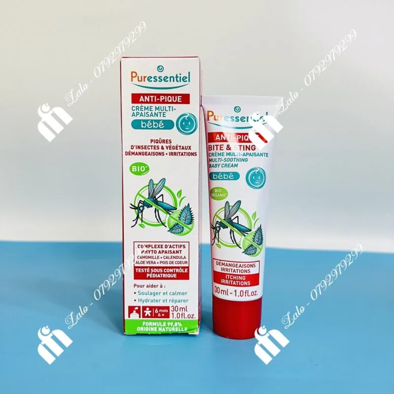 Kem Bôi Chống Muỗi Puressentiel Bite Sting Baby 30ml