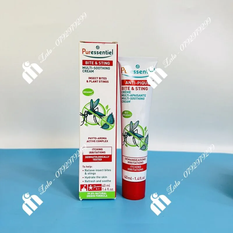 Kem Bôi Muỗi Đốt Cho Trẻ Em Từ 3 Tuổi Puressentiel