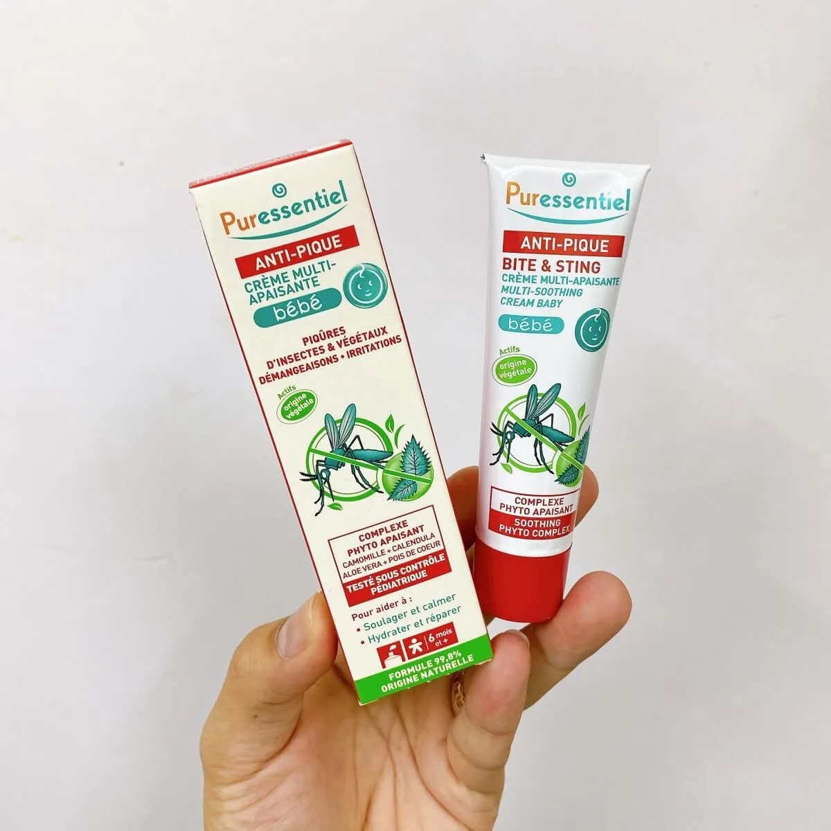 Kem Bôi Muỗi Đốt Puressentiel Crème Multi Apaisante cho bé