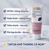 Kem Chống Nắng Cancer Council Daily Moisturiser Water Resistant SPF50+ Công Dụng