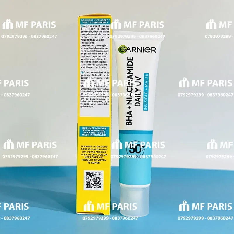 Kem Chống Nắng Garnier Pure Active SPF50