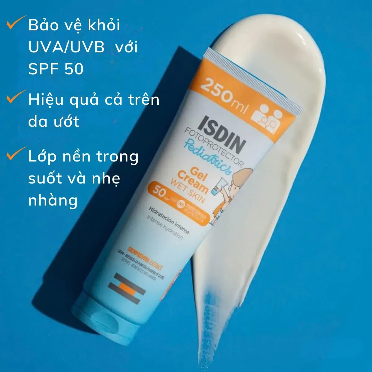 Kem Chống Nắng Isdin Fotoprotector Pediatrics Gel Cream