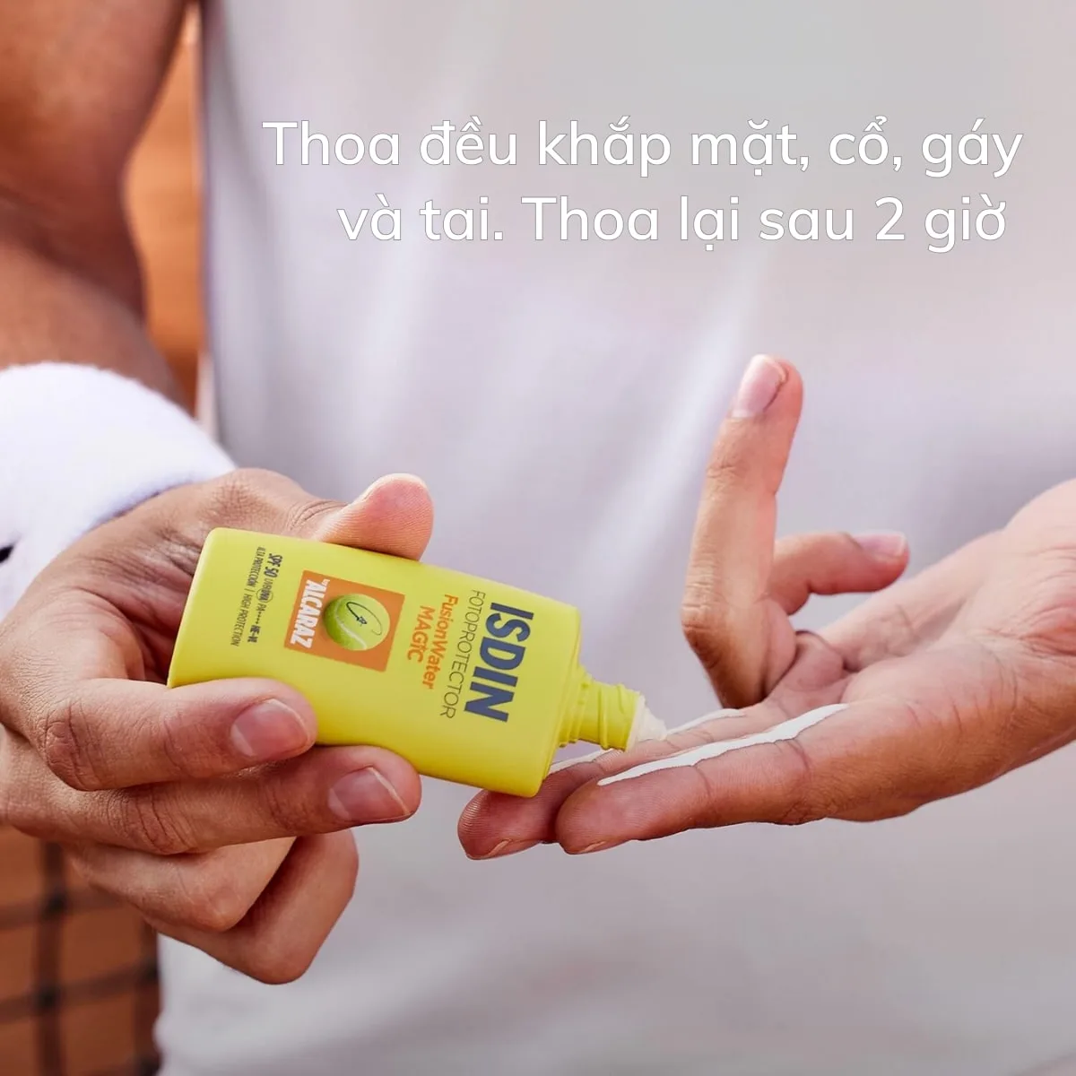 Kem Chống Nắng ISDIN Fusion Water Magic By Alcaraz