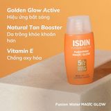 Kem Chống Nắng Isdin Fusion Water Magic Glow SPF30 50ml
