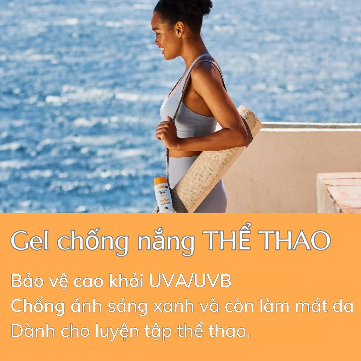 Kem Chống Nắng Thể Thao Fotoprotector ISDIN Fusion Gel Sport 50+