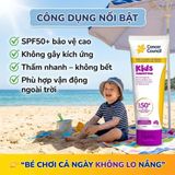 Kem Chống Nắng Trẻ Em Cancer Council Kids Sunscreen SPF50+ Công Dụng