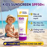 Kem Chống Nắng Trẻ Em Cancer Council Kids Sunscreen SPF50+ Lợi Ích