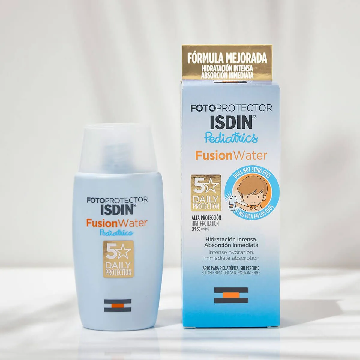 Kem Chống Nắng pháp cho Trẻ Em Fotoprotector Isdin Pediatrics Fusion Water 50ml