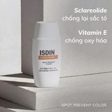 Kem Chống Nắng Trị Nám Isdin Fotoultra 100 Active Unify COLOR SPF 50+
