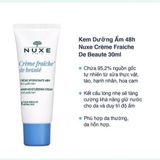 Kem Dưỡng Ẩm Nuxe Moisturizing Plumping Cream 48h