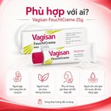 Kem Dưỡng Ẩm Vùng Kín Vagisan Feuchtcreme Moisturising Cream Phù Hợp Với