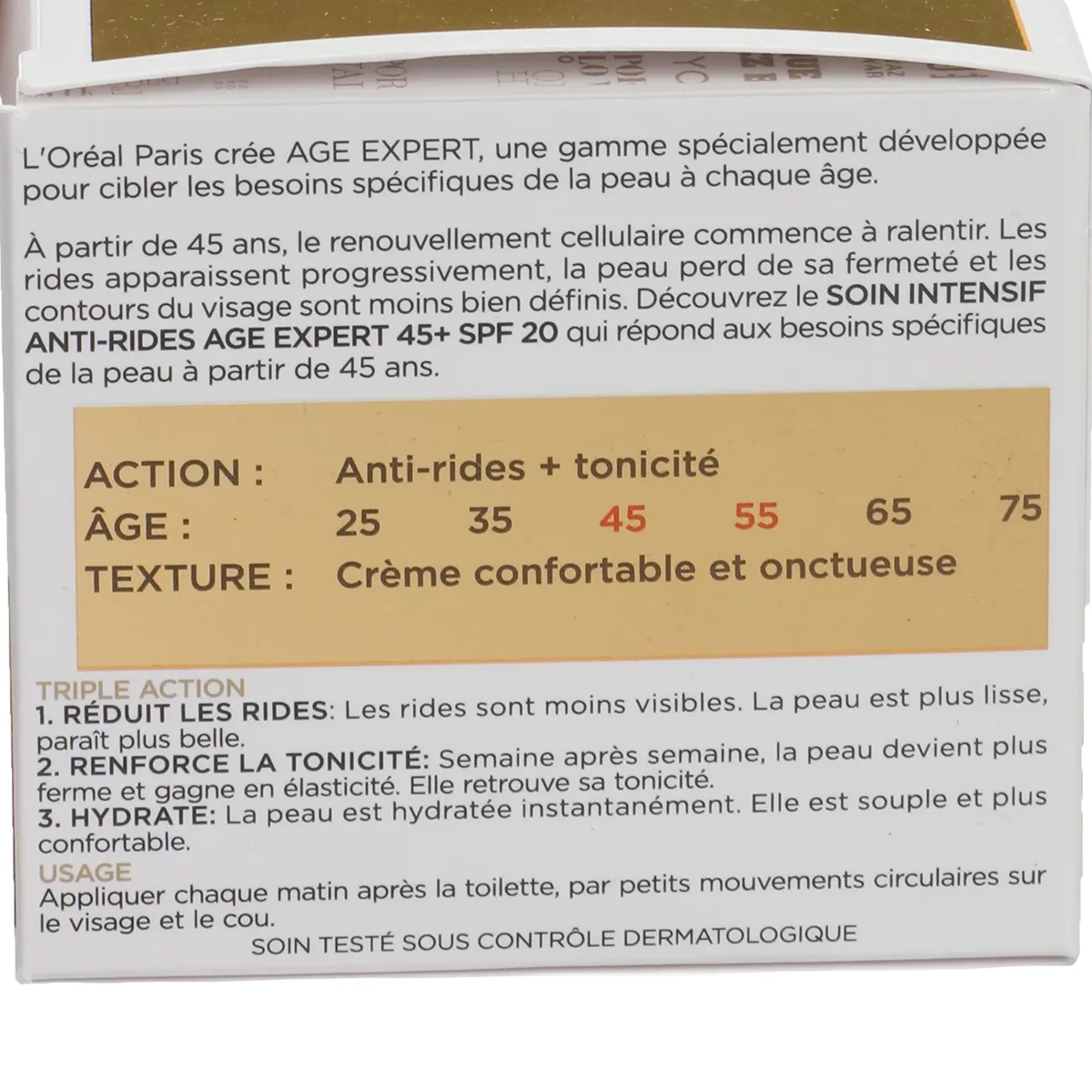 Kem Dưỡng Ban Ngày Loreal Age Expertise Soin De Jour 45+