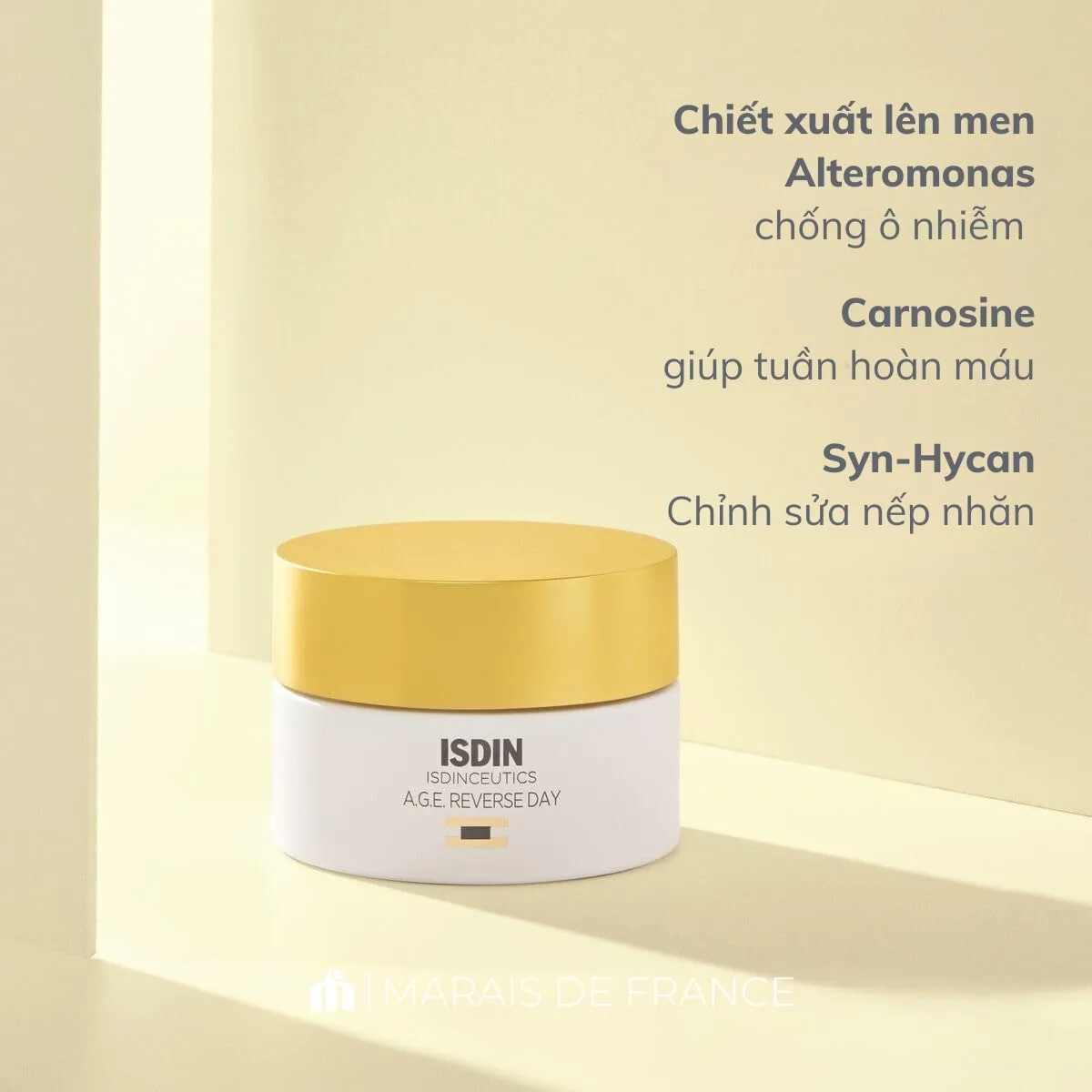 Kem Dưỡng Da Ban Ngày Isdin ISDINCEUTICS AGE Reverse 50g