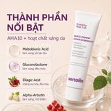 Kem Dưỡng Đêm Trị Nám Và Tái Tạo Da Sensilis Skin D-Pigment AHA 10 Overnight Thành Phần
