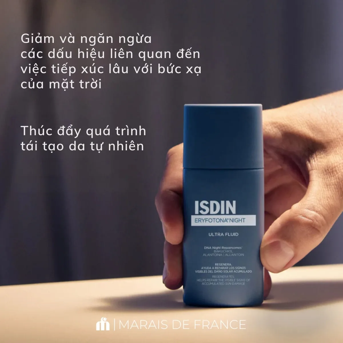 Kem Dưỡng Sau Nắng ISDIN Eryfotona Night Ultra Fluid 50ml