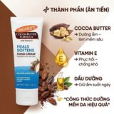 Kem Dưỡng Tay Palmer's Cocoa Butter Formula Heals & Softens – Kem Dưỡng Ẩm Sâu Da Tay Khô Nứt Nẻ, Làm Mềm Da Từ Mỹ thành phần