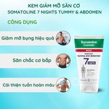 Kem Giảm Mỡ Săn Cơ Somatoline 7 Nights Tummy & Abdomen