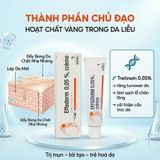 Kem Trị Mụn Ẩn Effederm 0.05% Tretinoin Thành Phần