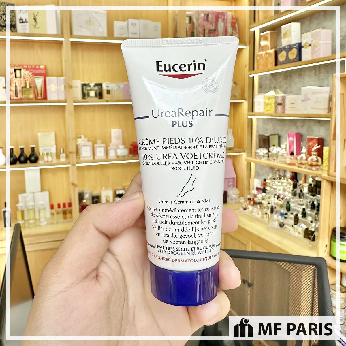 Kem Trị Nứt Gót Chân Eucerin Urea Repair Plus 100ml