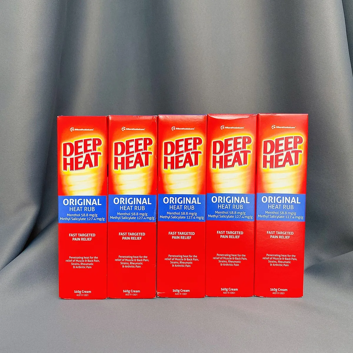 Kem Xoa Bóp Giảm Đau Deep Heat Original Heat Rub 140g