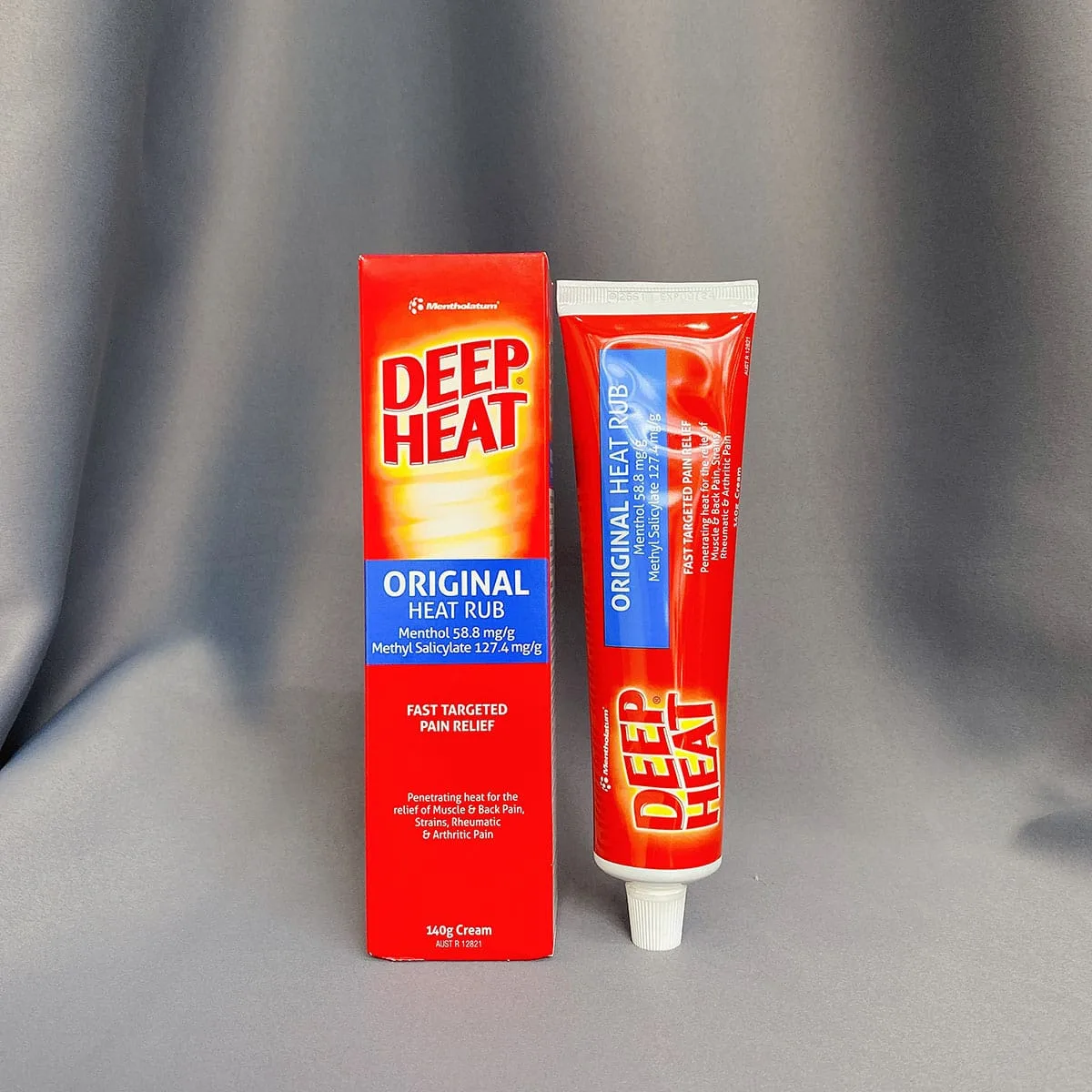 Kem Xoa Bóp Giảm Đau Deep Heat Original Heat Rub 140g
